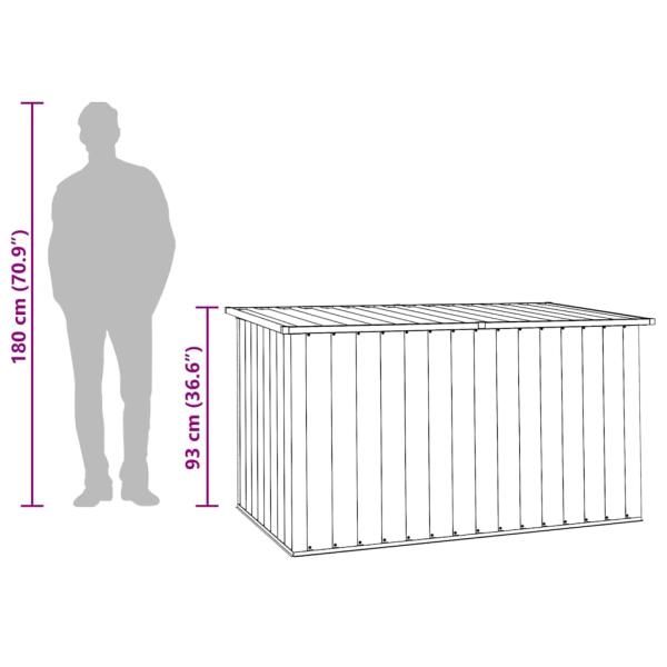 Gartenbox Braun 171 x 99 x 93 cm
