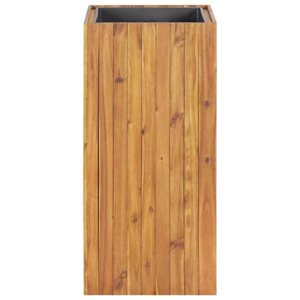 Garten-Hochbeet 43,5 x 43,5 x 90 cm Massivholz Akazie