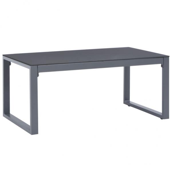 ARDEBO.de - Couchtisch 90×50×40 cm Aluminium