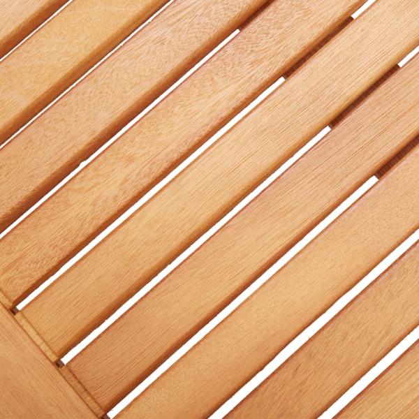 ARDEBO.de - Gartenbank 3-Sitzer 150 cm Massivholz Eukalyptus