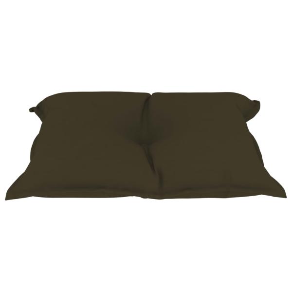Palettenkissen 3-tlg. Taupe Stoff