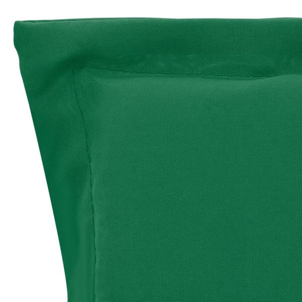 Gartenstuhlauflagen für Niedriglehner 4 Stk. Grün 100x50x3 cm