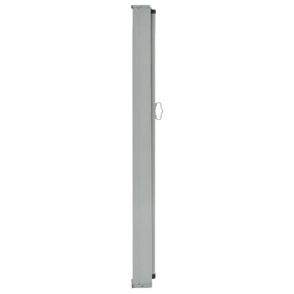 Ausziehbare Seitenmarkise 80×300 cm Rot
