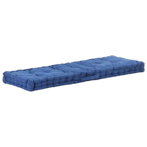 ARDEBO.de - Palettenkissen Baumwolle 120×40×7 cm Hellblau