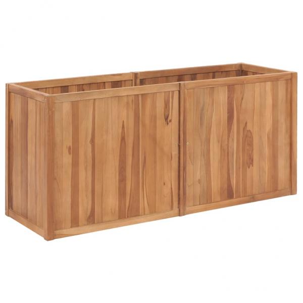 ARDEBO.de - Garten-Hochbeet 150 x 50 x 70 cm Massivholz Teak