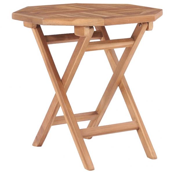 ARDEBO.de - Gartentisch Klappbar 45x45x45 cm Massivholz Teak