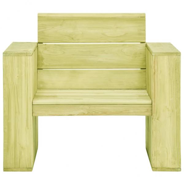 Gartenstuhl 89x76x76 cm Kiefernholz Imprägniert