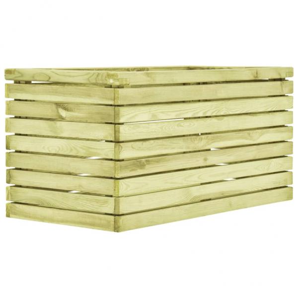 ARDEBO.de - Hochbeet 100 x 50 x 50 cm Kiefernholz Imprägniert