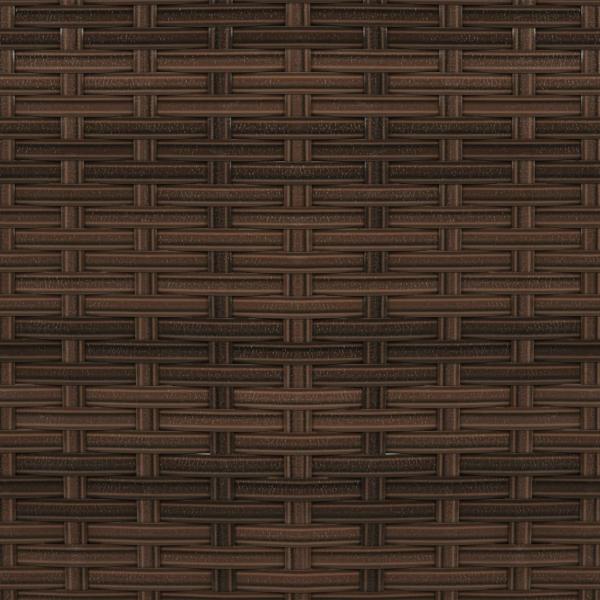 2-tlg. Garten-Lounge-Set Poly Rattan Braun