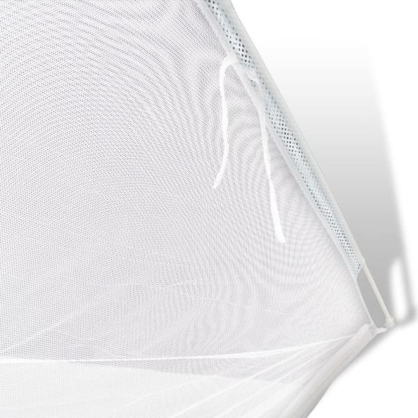 Mongolei Netz Moskitonetz 2 Türen 200 x 150 x 145 cm weiß