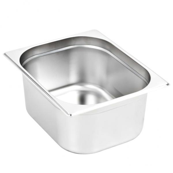Gastronormbehälter 2 Stk. GN 1/2 150 mm Edelstahl 