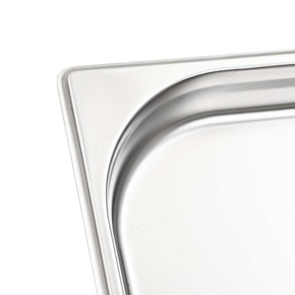 Gastronormbehälter 12 Stk. GN 1/4 20 mm Edelstahl 