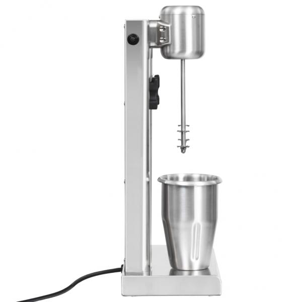 Milchshake-Mixer mit zwei Bechern Edelstahl 2 L