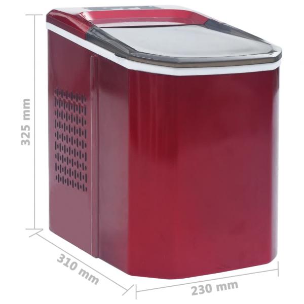 Eiswürfelbereiter Rot 1,4 L 15 kg / 24 h