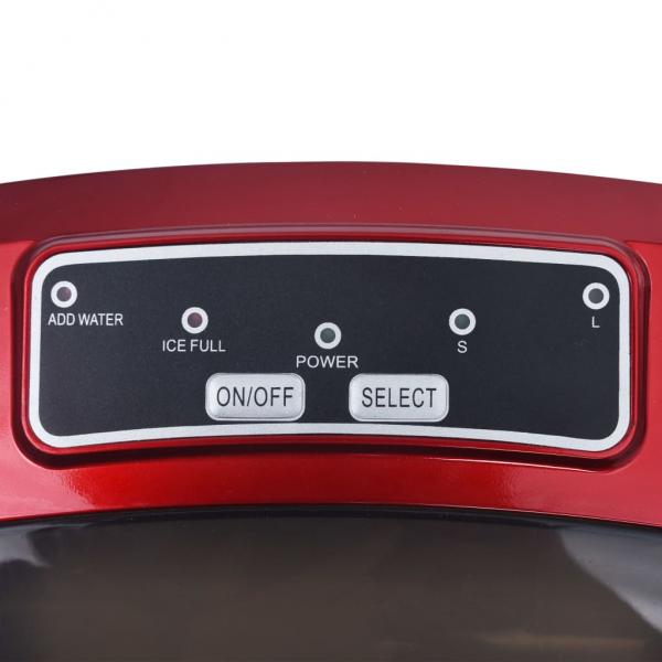 Eiswürfelbereiter Rot 2,4 L 15 kg / 24 h