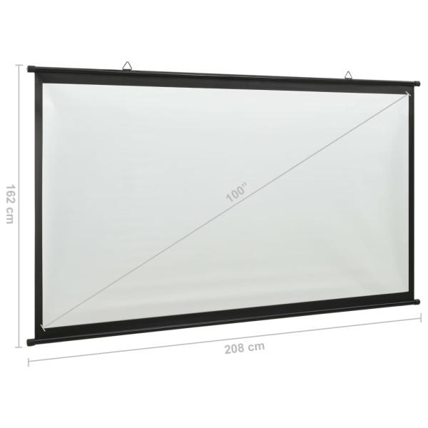 ARDEBO.de - Beamer Leinwand 100" 4:3