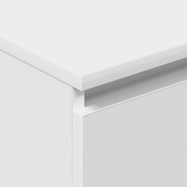 Sideboard Weiß 60x35x98,5 cm Holzwerkstoff