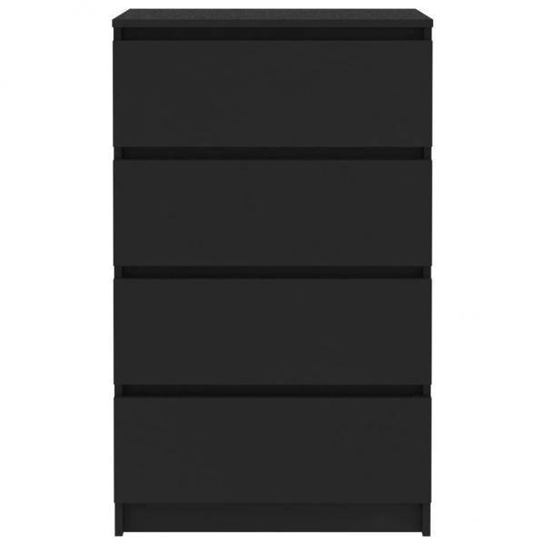 Sideboard Schwarz 60x35x98,5 cm Holzwerkstoff