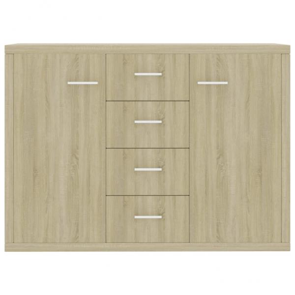 Sideboard Sonoma-Eiche 88x30x65 cm Holzwerkstoff