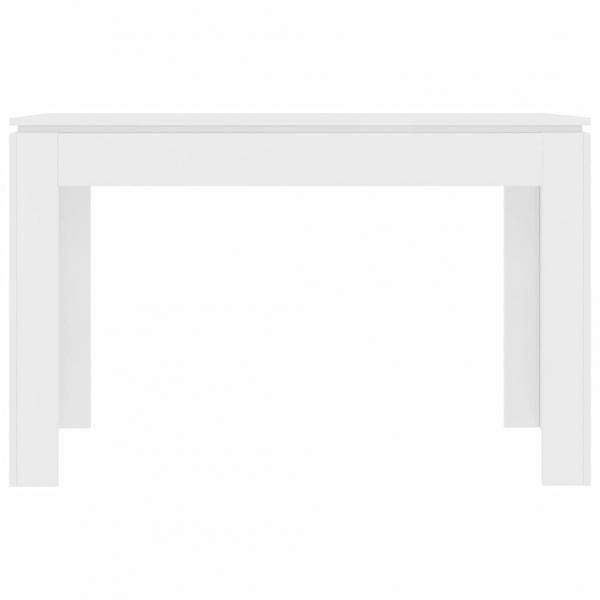 Esstisch Weiß 120x60x76 cm Holzwerkstoff