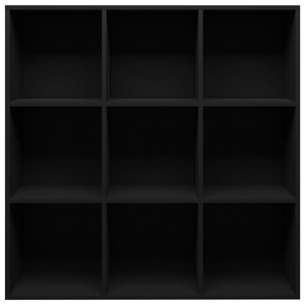 Bücherregal Schwarz 98x29x97,5 cm Holzwerkstoff