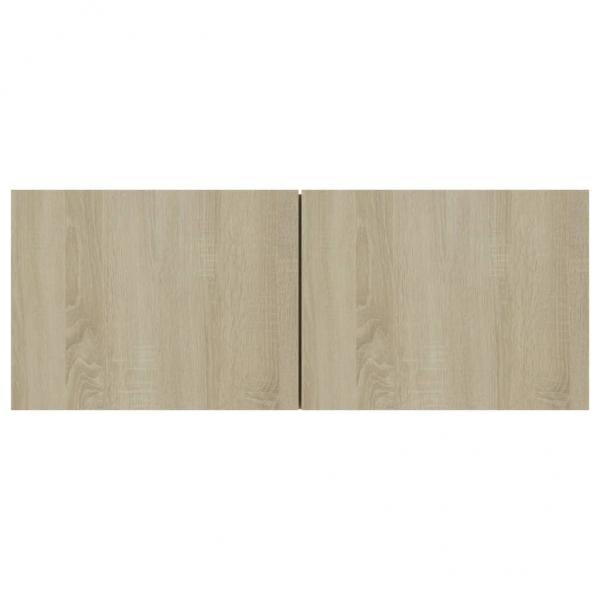 TV-Schrank Sonoma-Eiche 80x30x30 cm Holzwerkstoff