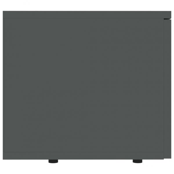 TV-Schrank Schwarz 80x34x30 cm Holzwerkstoff