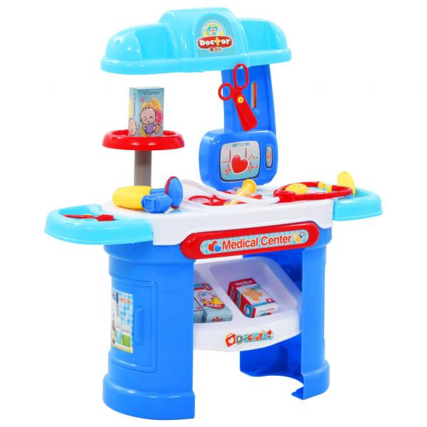 ARDEBO.de - 15-tlg. Kinder-Doktorspiel-Set 38 x 30 x 67,5 cm