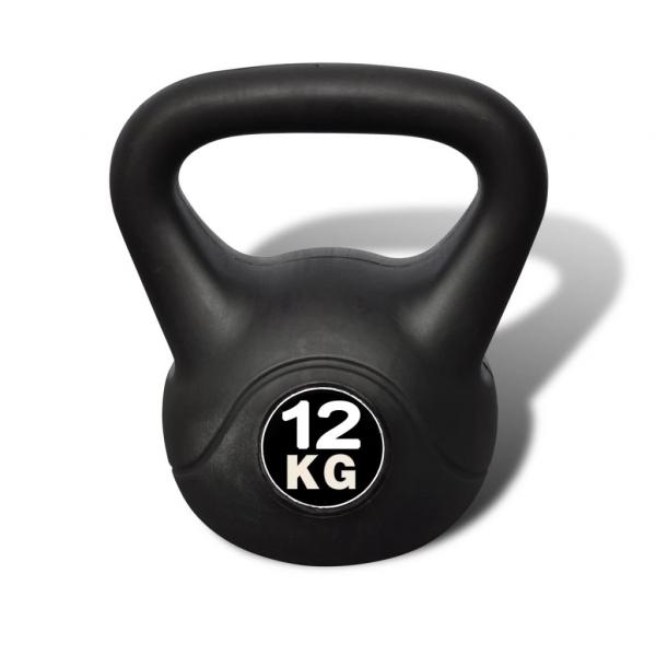 ARDEBO.de - Kettlebell Kugelhantel Trainingshantel Gewicht 12KG