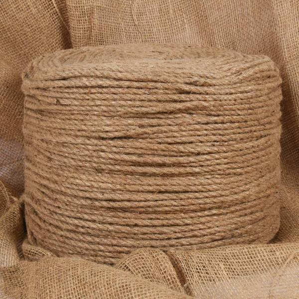 ARDEBO.de - Seil 100% Jute 6 mm 500 m