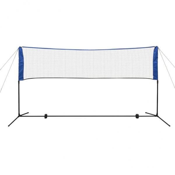 Badmintonnetz-Set mit Federbällen 300 x 155 cm