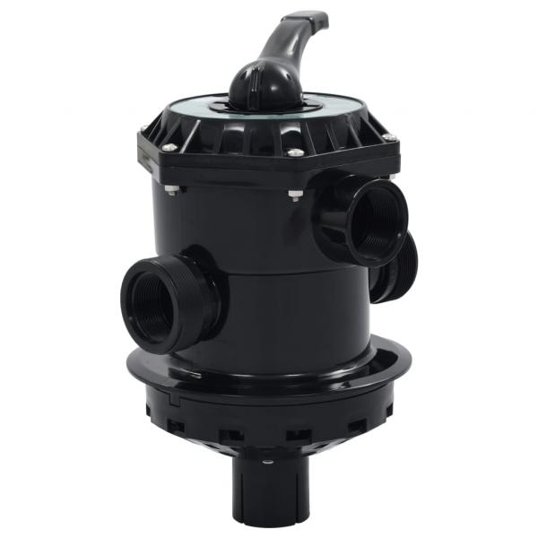 ARDEBO.de - Mehrwegeventil für Sandfilter ABS 1,5 " 6-Wege 