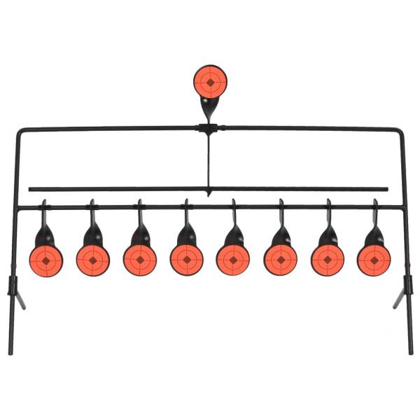 Auto Reset Zielscheiben-Halterung mit 8+1 Zielen
