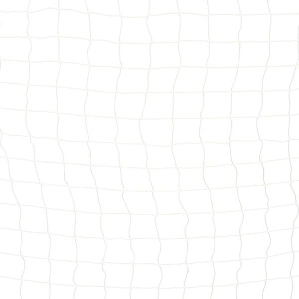 Fußballtor 300 x 200 x 90 cm Metall Schwarz und Weiß