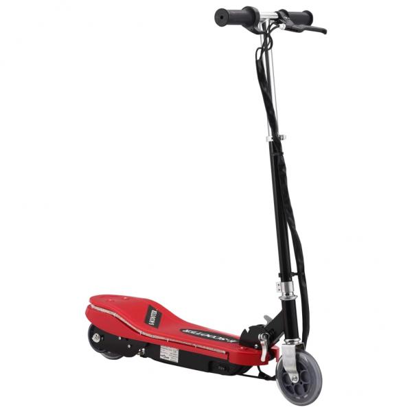 E-Scooter mit LED 120 W Rot