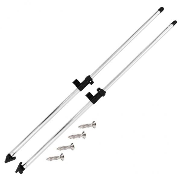 ARDEBO.de - Bimini Top Stützstangen 2 Stk. Aluminium
