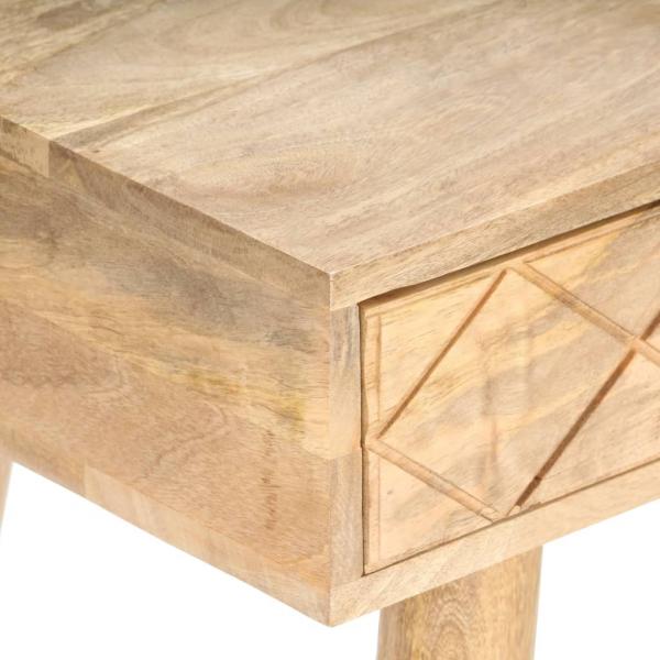 Schminktisch 100x50x76 cm Mango Massivholz 