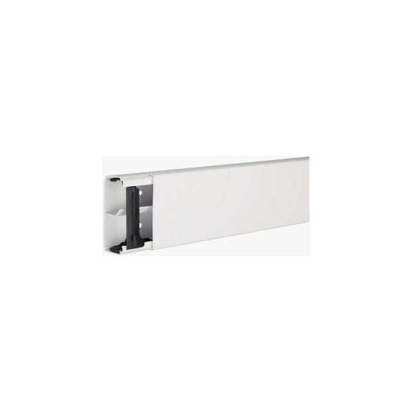 ARDEBO.de Hager LF4009109016 Leitungsführungskanal mit Trennwand PVC, 40x90mm, Länge 2m, verkehrsweiß