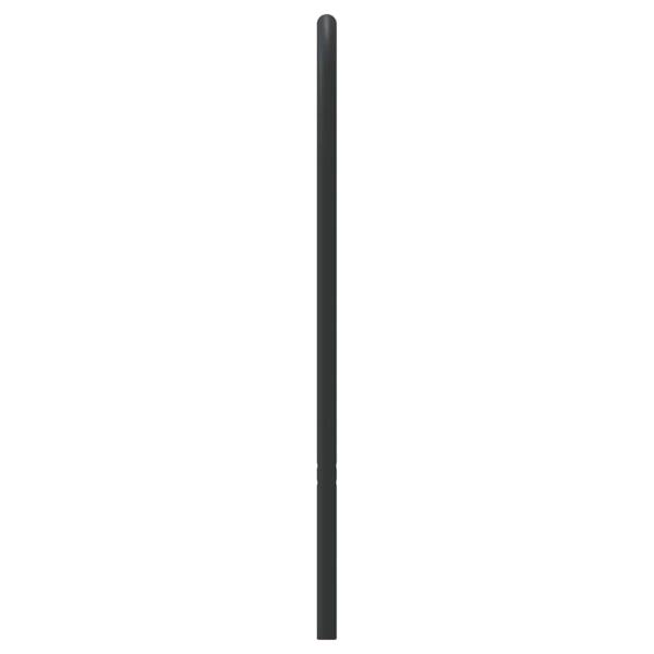 Ersatz-Kopfteil Metall Schwarz 100 cm