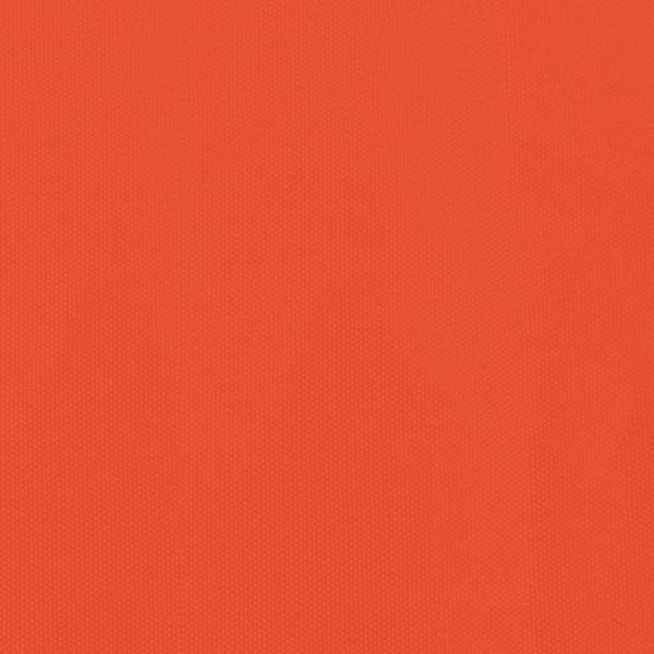 Fahrradanhänger Orange Oxford-Gewebe und Eisen