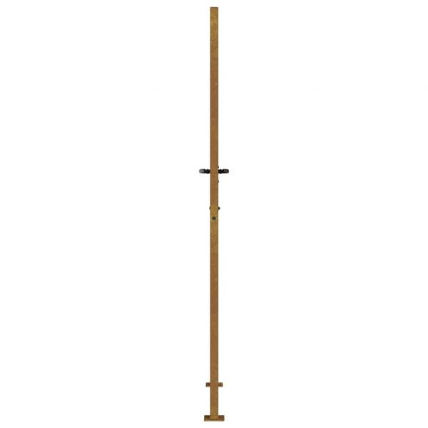 Gartentor 105x180 cm Cortenstahl Baum-Design