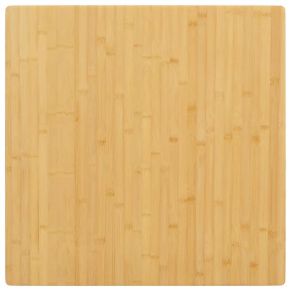 ARDEBO.de - Tischplatte 70x70x1,5 cm Bambus