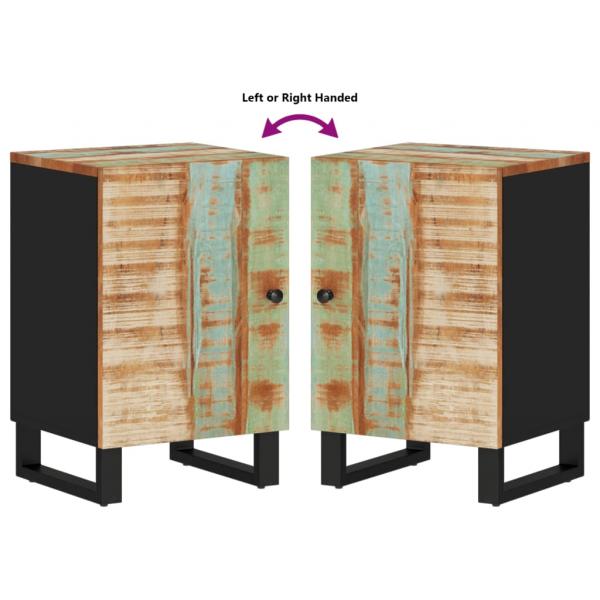 Badschrank 38x33x58 cm Altholz Massiv