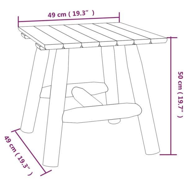 ARDEBO.de - 3-tlg. Garten-Lounge-Set Massivholz Fichte