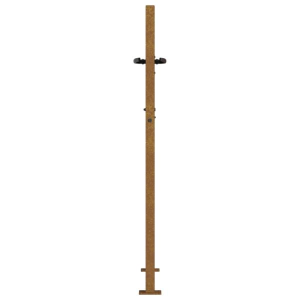 Gartentor 105x155 cm Cortenstahl Baum-Design
