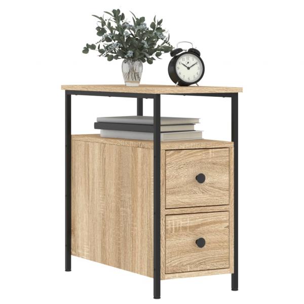 Nachttisch Sonoma-Eiche 30x60x60 cm Holzwerkstoff