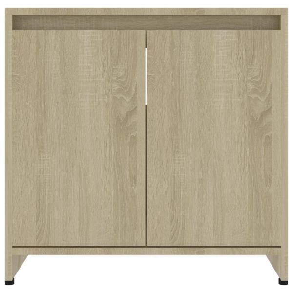 Badezimmerschrank Sonoma-Eiche 60x33x61 cm Holzwerkstoff