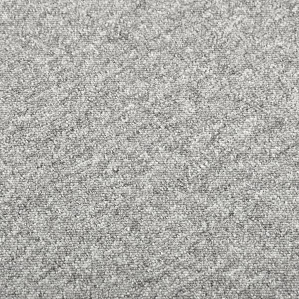 Teppichfliesen 20 Stk. 5 m² 50x50 cm Hellgrau