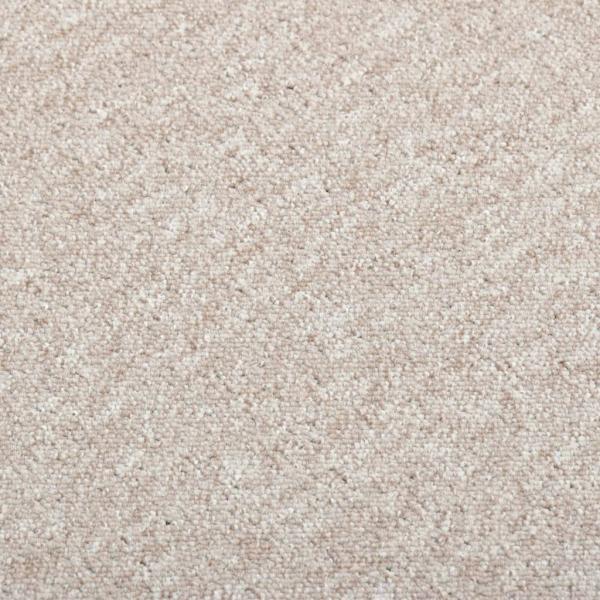 Teppichfliesen 20 Stk. 5 m² 50x50 cm Hellbeige