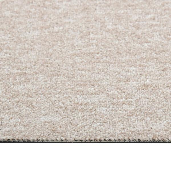 Teppichfliesen 20 Stk. 5 m² 50x50 cm Hellbeige